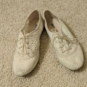 cute lace oxfords